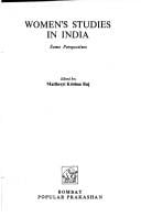 Women's studies in India: some perspectives