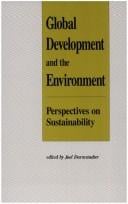 Global Development and the Environment: Perspectives on Sustainability (RFF Press)