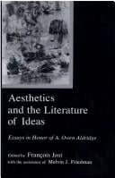 Aesthetics and the Literature of Ideas: Essays in Honor of A. Owen Aldridge