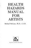Health Hazards Manual for Artists/Augmented