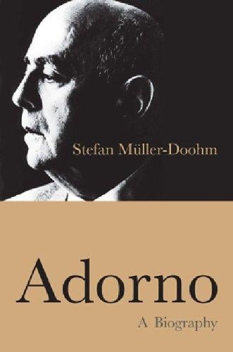 Adorno: An Intellectual Biography