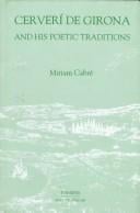 Cerverí de Girona and his Poetic Traditions (Monografías A)