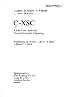 C-Xsc: A C++ Class Library for Extended Scientific Computing