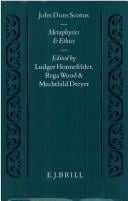 John Duns Scotus: metaphysics and ethics