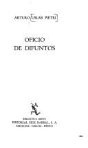 Oficio De Difuntos (Biblioteca breve ; 419 : Novela)