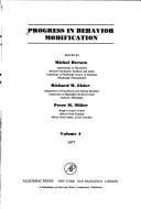 Progress in Behaviour Modification