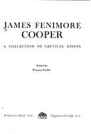 James Fenimore Cooper (20th Century Views)