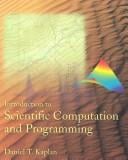 Introduction to Scientific Computation and Programming
