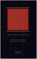 Bittker on the Regulation of Interstate and Foreign Commerce