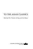 Eastern canons: approaches to the Asian classics