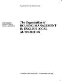 organisation of housing management in English local authorities