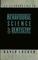 introduction to behavioural science & dentistry