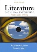 Literature: The Human Experience 9e & LiterActive & Easy Writer 3e