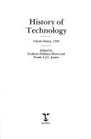 History of Technology 1994 (History of Technology)