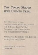 The Tokyo Major War Crimes Trial: The Transcripts of the Court Proceedings of the International Military Tribunal for the Far East: Summations by the Defence (Transcript Pages 45758-