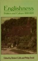 Englishness: politics and culture 1880-1920