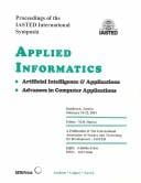 Applied Informatics: Artificial Intelligence and Applications; Advances in Computer Applications (Series on Applied Informatics)