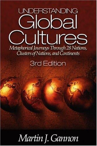 Understanding Global Cultures: Metaphorical Journeys Through 28 Nations, Clusters of Nations, and Continents