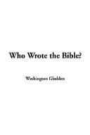 Who Wrote the Bible