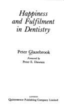 Happiness and fulfilment in dentistry