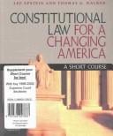 Constitutional Law for a Changing America: A Short Course
