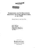 Stabilization and its discontents: Argentina's economic restructuring in the 1990s (The North-South agenda papers)