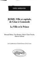 Rome ville et capitale de César a la fin des antonins