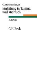 Einleitung in Talmud und Midrasch.