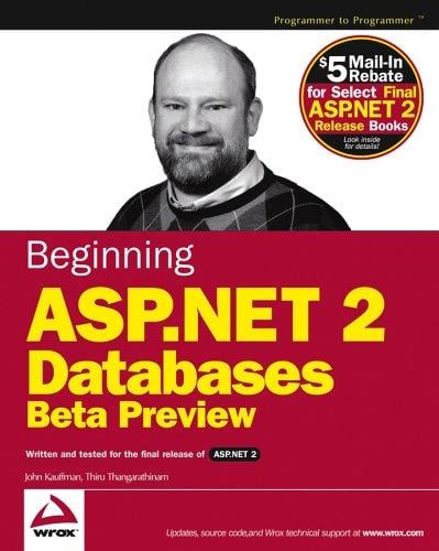 Beginning ASP.NET 2.0 databases: beta preview