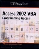 IT Resources Access 2002 VBA Programming Access
