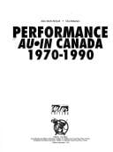 Performance au/in Canada 1970-1990