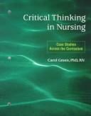 Critical thinking in nursing: case studies across the curriculum