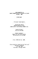 Energy problems and the Atlantic alliance, October, 1984