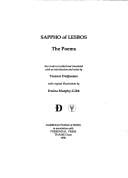 Sappho of Lesbos: the poems