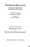 Wishing Bone Cycle: Narrative Poems of the Swampy Cree Indians