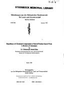 Repellency of chemical products to stored product insect pests: a review of literature