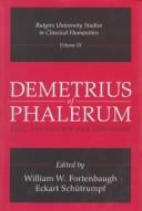 Demetrius of Phalerum: text, translation, and discussion
