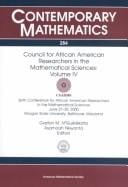 Council for African American Researchers in the Mathematical Sciences.: Sixth Conference for African American Researchers in the Mathematical Sciences, June 27-30, 2000, Morgan State University, Baltimore, Maryland