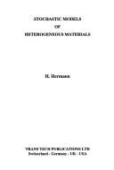 Stochastic models of heterogeneous materials