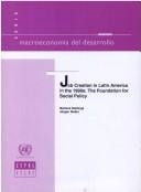 Job creation in Latin America in the 1990s: the foundation for social policy