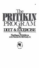 The Pritikin program for diet& exercise