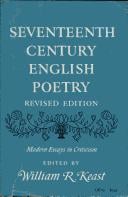 Seventeenth-century English poetry: modern essays in criticism