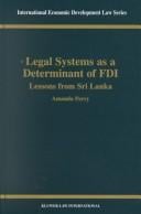 Legal systems as a determinant of foreign direct investment: lessons from Sri Lanka