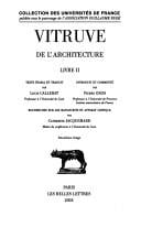 De l'architecture