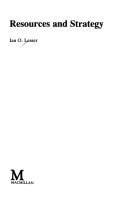 Resources and strategy