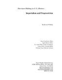 Imperialism and Progressivism: by Kevin O'Reilly.