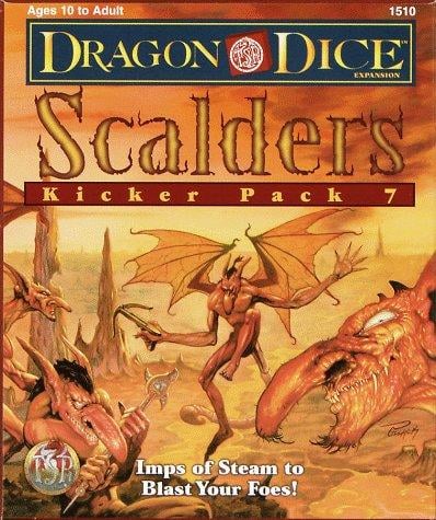 DRAGON DICE SCALDERS#7 (Dragon Dice Kicker Pack , No 7)