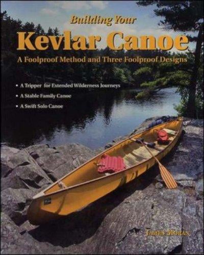 Building your Kevlar canoe: a foolproof method and three foolproof designs