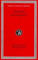 Metamorphoses (The Golden Ass), I, Books 1-6