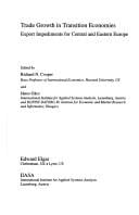 Trade Growth in Transition Economies: Export Impediments for Central & Eastern Europe (International Institute for Applied Systems Analysis)